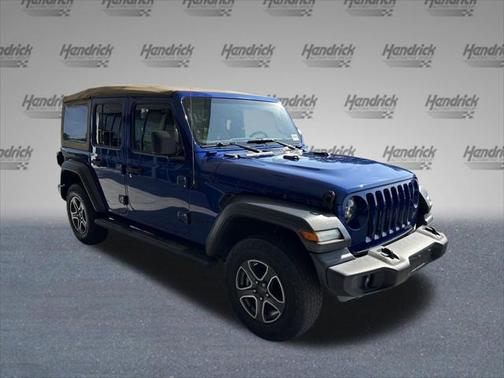 2020 Jeep Wrangler Unlimited Black and Tan 4X4