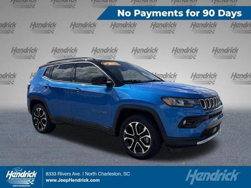 Laser Blue 2023 Jeep Compass Limited
