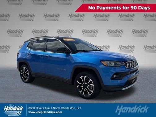 Laser Blue 2023 Jeep Compass Limited