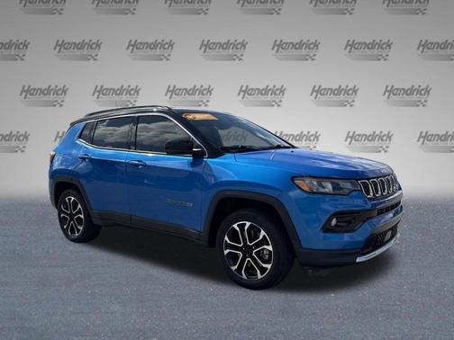 Laser Blue 2023 Jeep Compass Limited