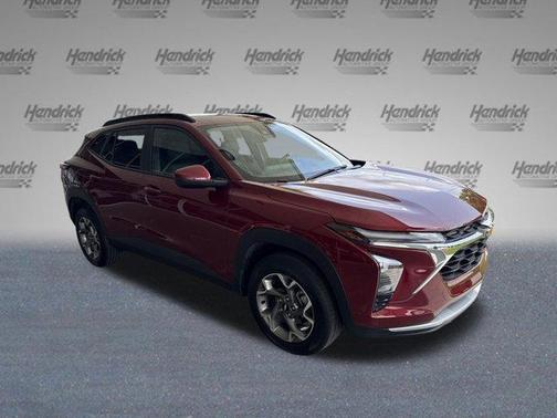 Crimson Metallic 2025 Chevrolet Trax LT