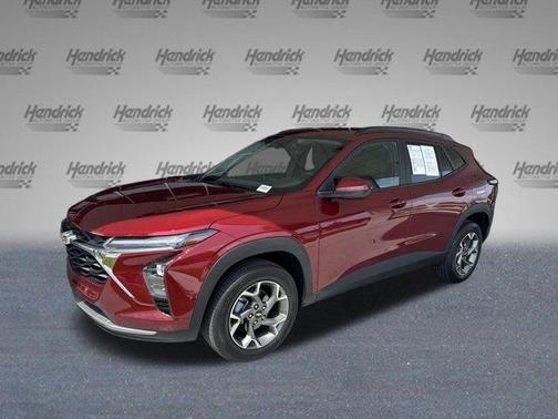 Crimson Metallic 2025 Chevrolet Trax LT