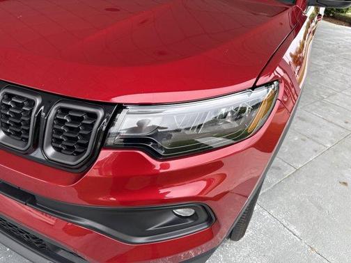 Red 2025 Jeep Compass Latitude