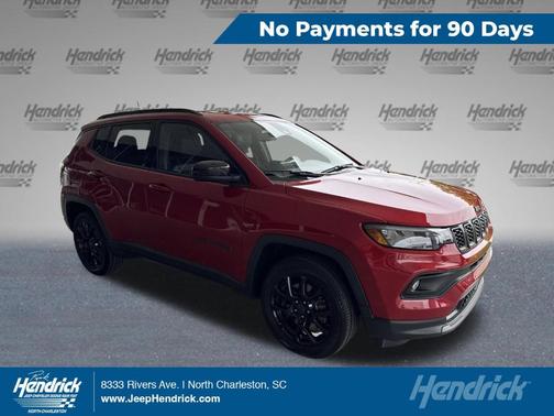 Red 2025 Jeep Compass Latitude