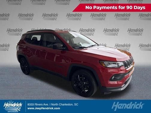 Red 2025 Jeep Compass Latitude