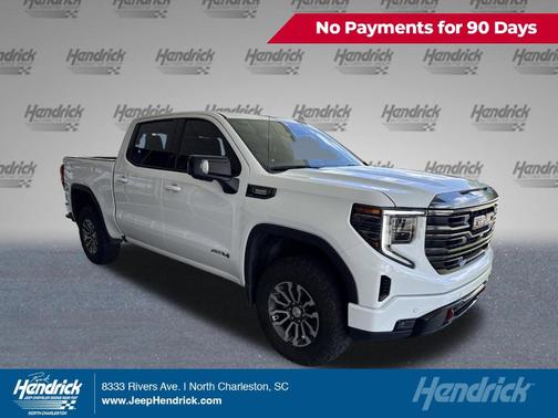 Summit White 2023 GMC Sierra 1500 AT4