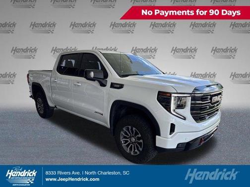 Summit White 2023 GMC Sierra 1500 AT4