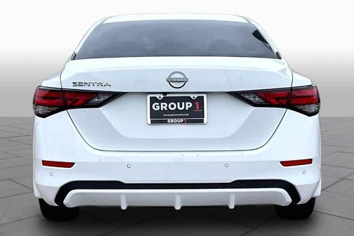 Cloud White 2025 Nissan Sentra S