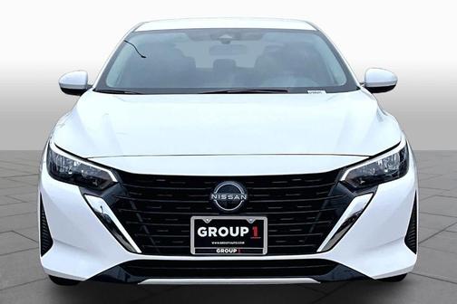 Cloud White 2025 Nissan Sentra S
