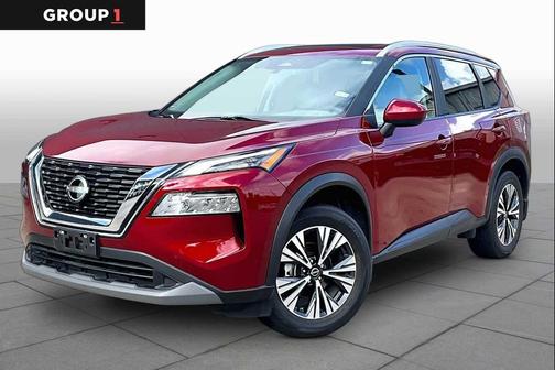 Scarlet Ember Tintcoat 2023 Nissan Rogue SV