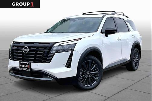 Everest White Pearl Tricoat 2026 Nissan Pathfinder SL