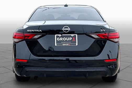 Black 2024 Nissan Sentra SV