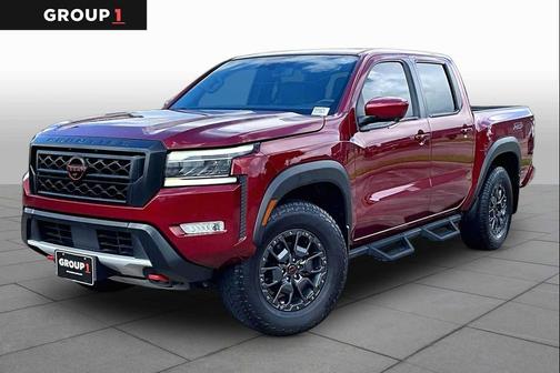 Cardinal Red Metallic Tricoat 2024 Nissan Frontier PRO-4X