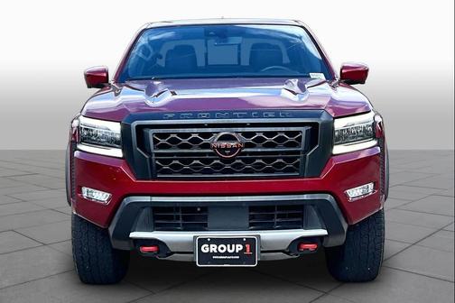 Cardinal Red Metallic Tricoat 2024 Nissan Frontier PRO-4X