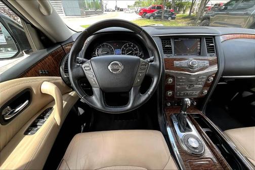 White 2020 Nissan Armada Platinum