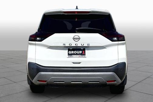 Glacier White 2023 Nissan Rogue S