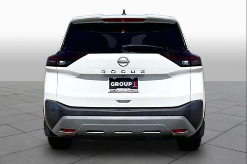 Glacier White 2023 Nissan Rogue S
