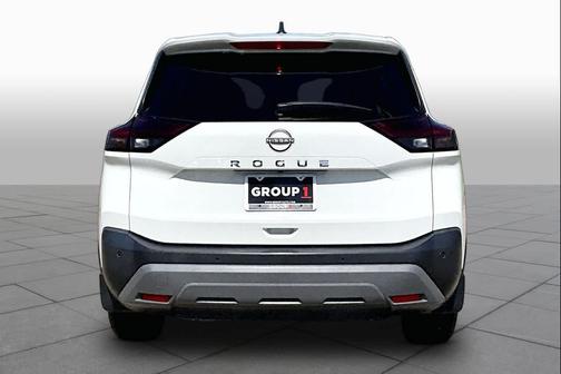 Glacier White 2023 Nissan Rogue S