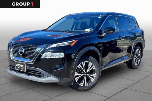 Black 2021 Nissan Rogue SV