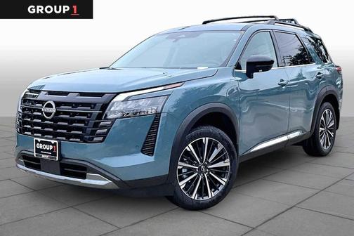 Baltic Teal 2026 Nissan Pathfinder Platinum