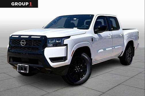 Glacier White 2026 Nissan Frontier SV