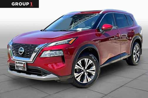 Scarlet Ember 2021 Nissan Rogue SV