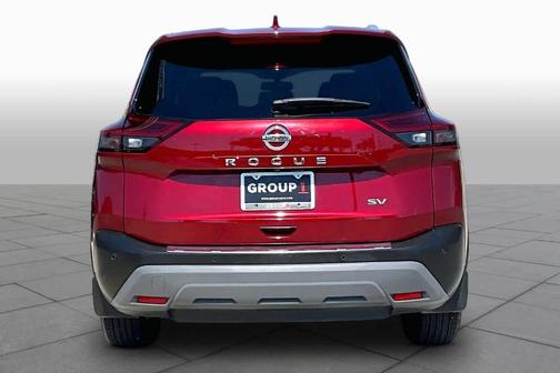 Scarlet Ember 2021 Nissan Rogue SV
