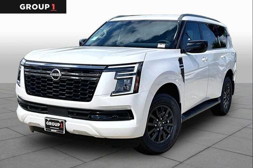 Aspen White Tricoat 2026 Nissan Armada SV