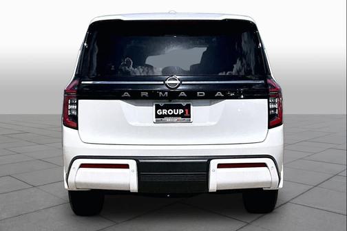 Aspen White Tricoat 2026 Nissan Armada SV