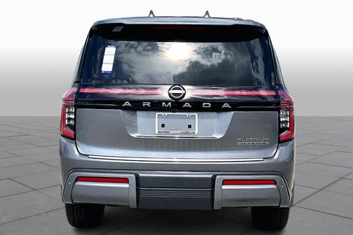 Gun Metallic 2026 Nissan Armada Platinum Reserve