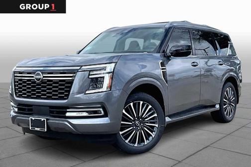 Gun Metallic 2026 Nissan Armada Platinum Reserve