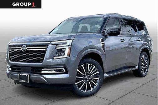Gun Metallic 2026 Nissan Armada Platinum Reserve