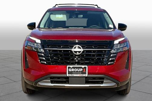 Scarlet Ember 2026 Nissan Pathfinder Platinum