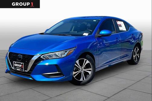 Electric Blue Metallic 2023 Nissan Sentra SV
