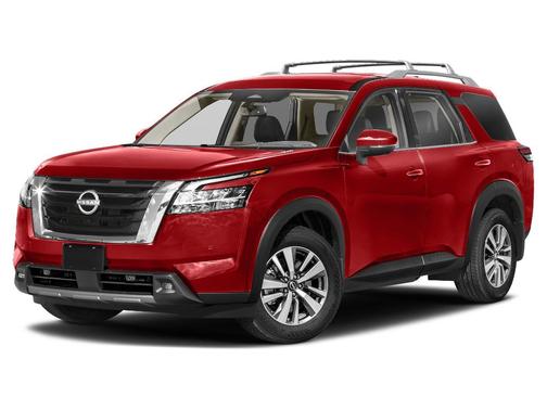Scarlet Ember 2023 Nissan Pathfinder SL
