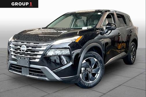 Super Black 2025 Nissan Rogue SV
