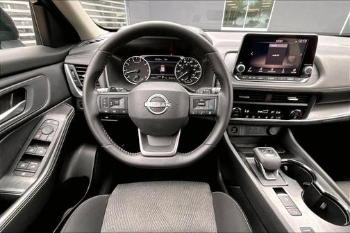 Black 2025 Nissan Rogue SV
