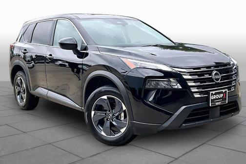 Black 2025 Nissan Rogue SV