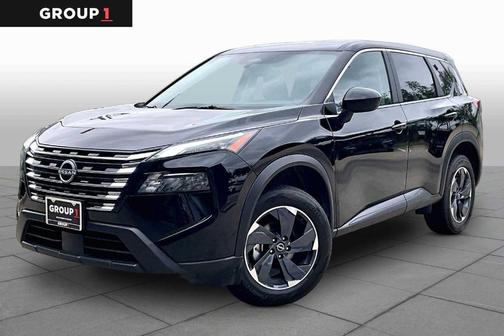 Black 2025 Nissan Rogue SV