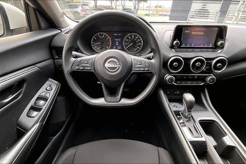 Cloud White 2025 Nissan Sentra S
