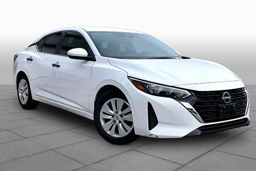 Cloud White 2025 Nissan Sentra S