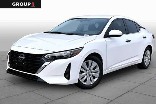 Cloud White 2025 Nissan Sentra S