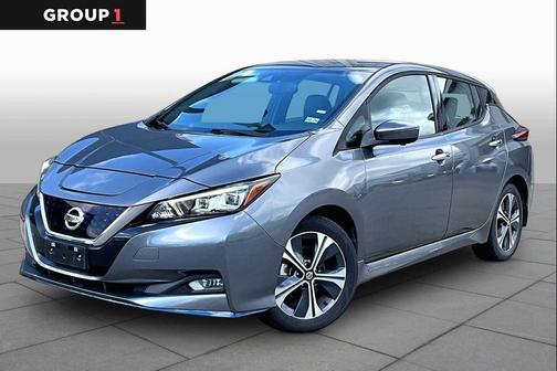 Gun Metallic 2021 Nissan Leaf SL PLUS 62 kWh