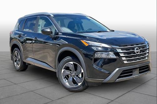 Super Black 2025 Nissan Rogue SV