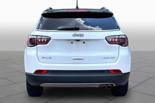 Bright White Clearcoat 2022 Jeep Compass Limited