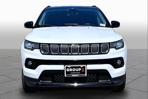 Bright White Clearcoat 2022 Jeep Compass Limited