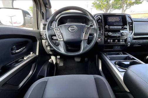 Tactical Green Metallic 2024 Nissan Titan SV