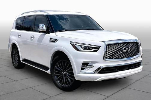 Moonstone White 2022 INFINITI QX80 SENSORY