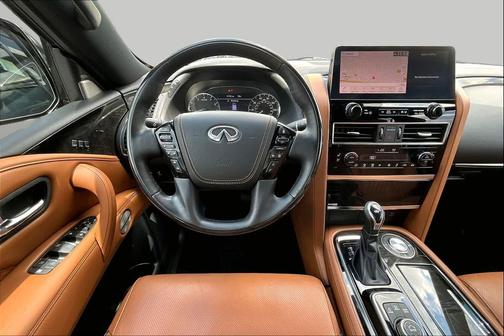 Moonstone White 2022 INFINITI QX80 SENSORY