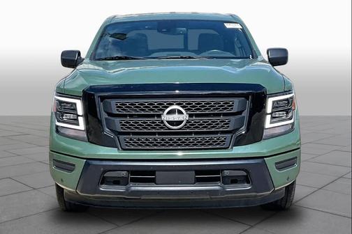 Tactical Green Metallic 2024 Nissan Titan SV